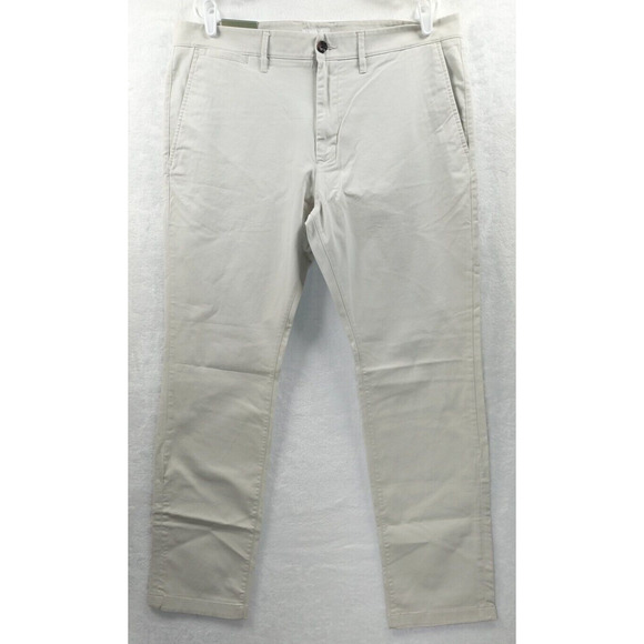 Men's Slim Fit Hennepin Chino Pants Goodfellow & Co Light Taupe 38x32 NWT - Picture 5 of 6